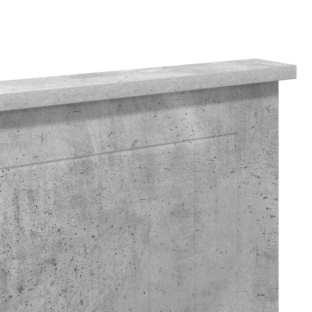 Testiera Grigio cemento Legno ingegnerizzato 887773