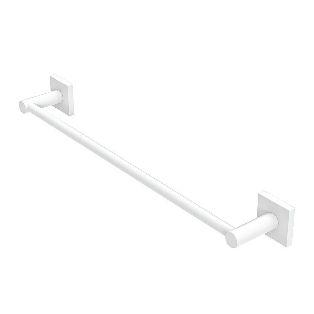 Porta asciugamani da muro 45 cm bianco in acciaio inox Sidera