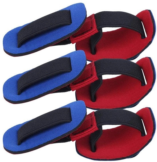 Correttore per Hallux Valgus - 3 Pezzi - Cintura di Gomma - Correttore per Bunione - Super Elastico - Assorbimento degli Impatti - Materiale Comodo