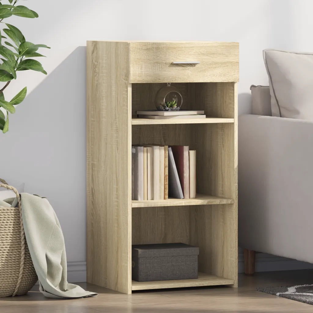 Credenza-Buffet-Armadio da cucina Rovere Sonoma 45x42,5x93 cm in Legno Multistrato
