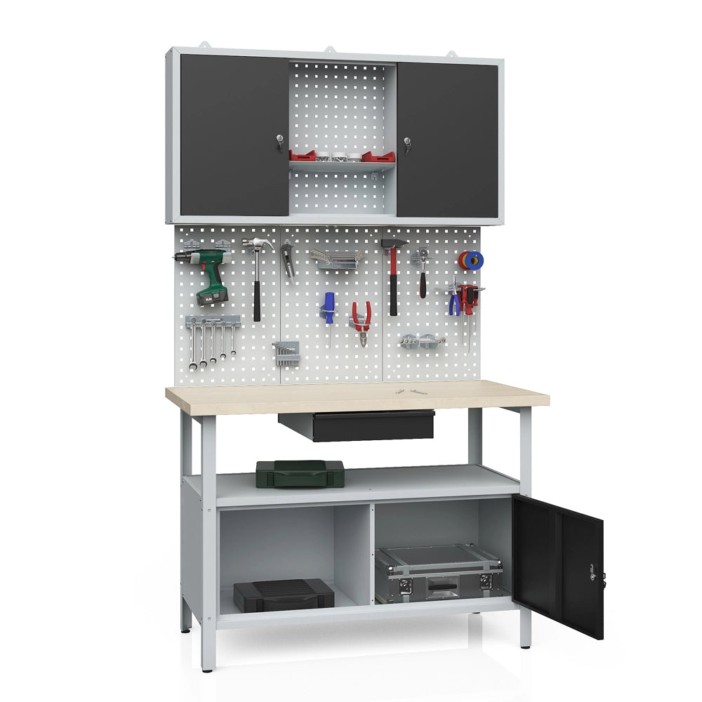 Vicco Armadietto per attrezzi Grigio 240 x 202 cm