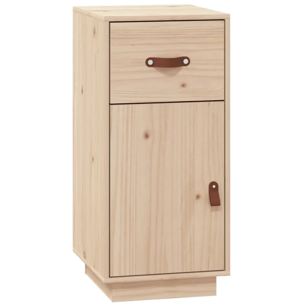 Credenza-Buffet-Armadio da cucina 34x40x75 cm in Legno Massello di Pino