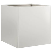 Fioriera | Cassetta per fiori | Vaso 40x40x40 cm in Acciaio Inox