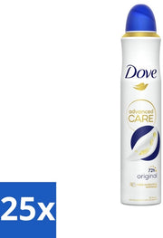 25 x Deodorante Spray Cura Avanzata - Protezione Fresca e Duratura - 200 ml - Spray Antitranspirante - Cura della Pelle - Protezione da Sudore e Odore - Idratazione Triplo
