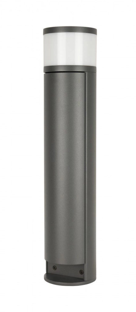 Paletto luce con prese 230V G9 grigio scuro IP54 SU-MA EL3113