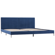 Giroletto senza Materasso Blu 180x200 cm in Tessuto 280955