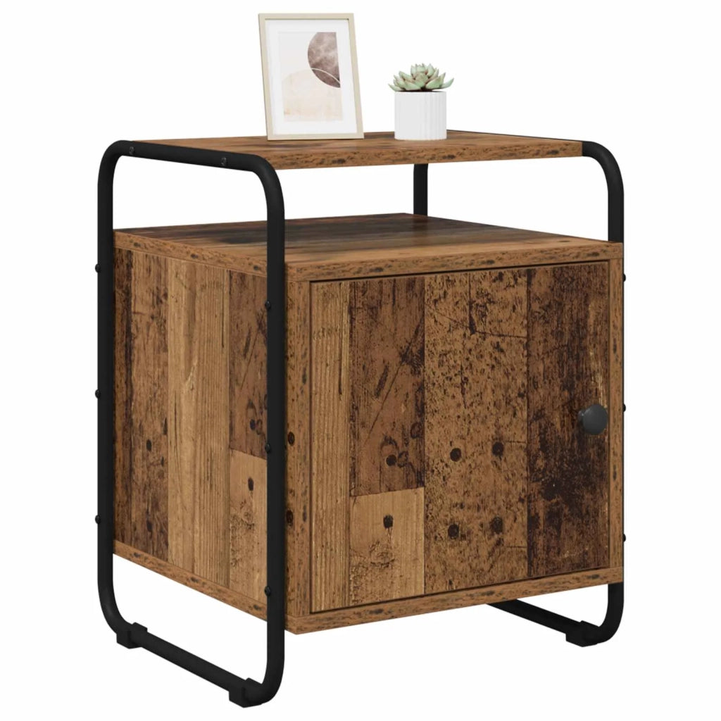Armadio da Notte Legno antico Legno ingegnerizzato 8007619