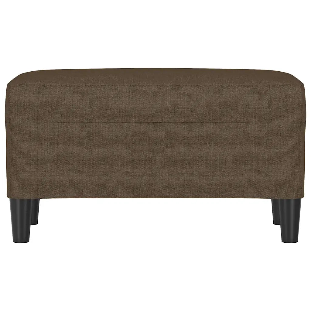 Panca Marrone 70x35x41 cm in Tessuto
