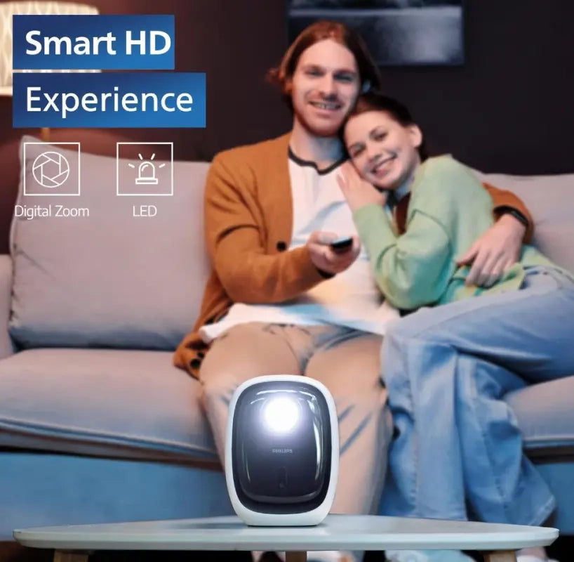 Philips NeoPix Smart 130 Proiettore Home Theatre - Full HD 720p.Bianco