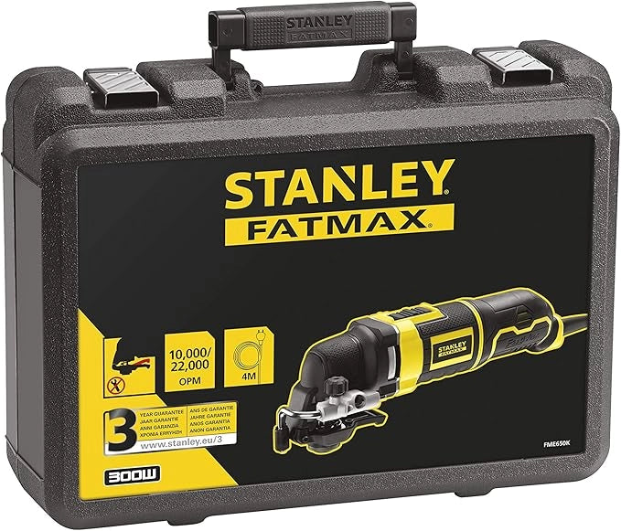 Multifunzione Stanley FATMAX FME650K‑QS 300W Kit 26 Accessori, Velocità Variabile