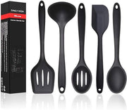 Set di accessori da cucina in silicone - utensili da cucina resistenti al calore - 5 pezzi