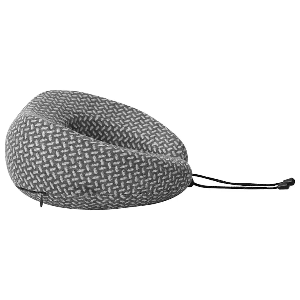 Cuscino da Viaggio per il Collo Grigio 30 x 28 x 14 cm CFW9787179
