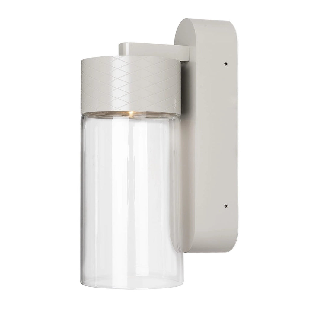 Applique FUSION Maxlight tubo vetro grigio rete LED 7W