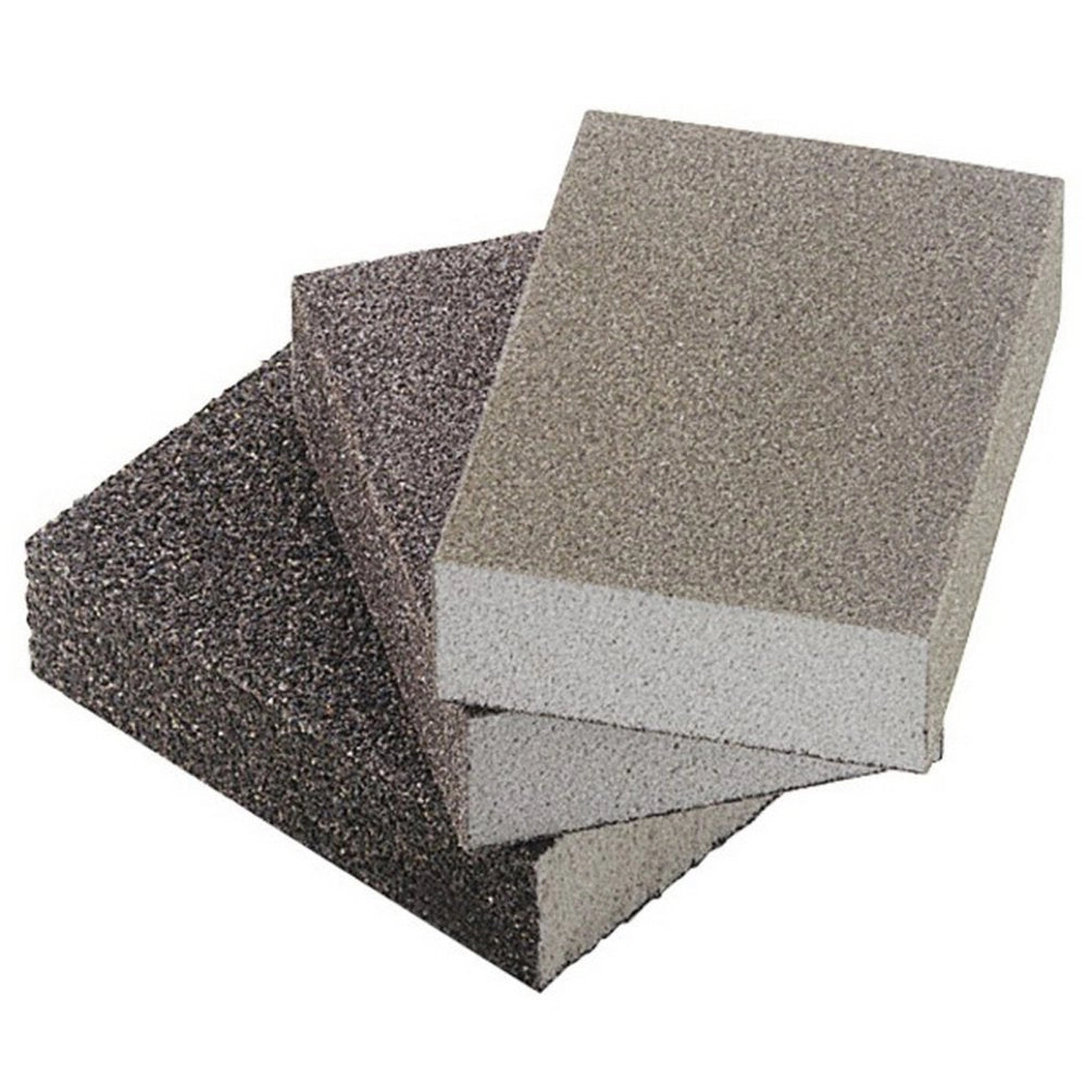6blister spugne abrasive grana grossa per sgrossatura e finitura 60/80 pz cod:ferx.84433