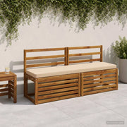 Cuscino per Panchina a 1 Pezzo VUGHT 100% Poliestere Crema 951306
