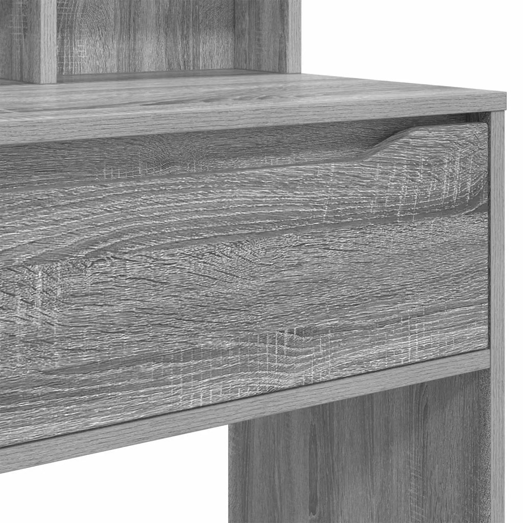 Tavoli da Trucco per Camera da Letto con cassetto Grigio Sonoma 888973
