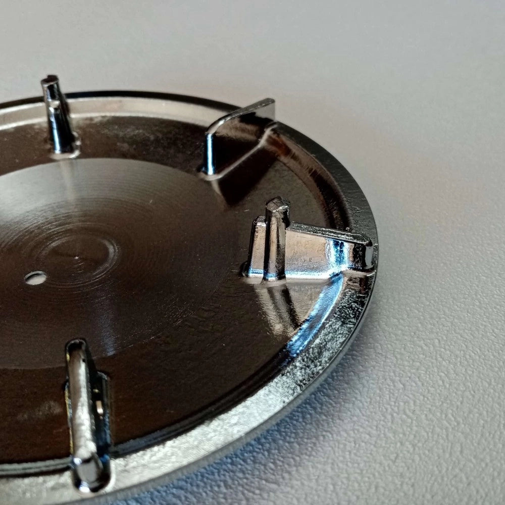 Piattello 118mm coperchio finitura ottone lucido in ottone per piletta piatto doccia