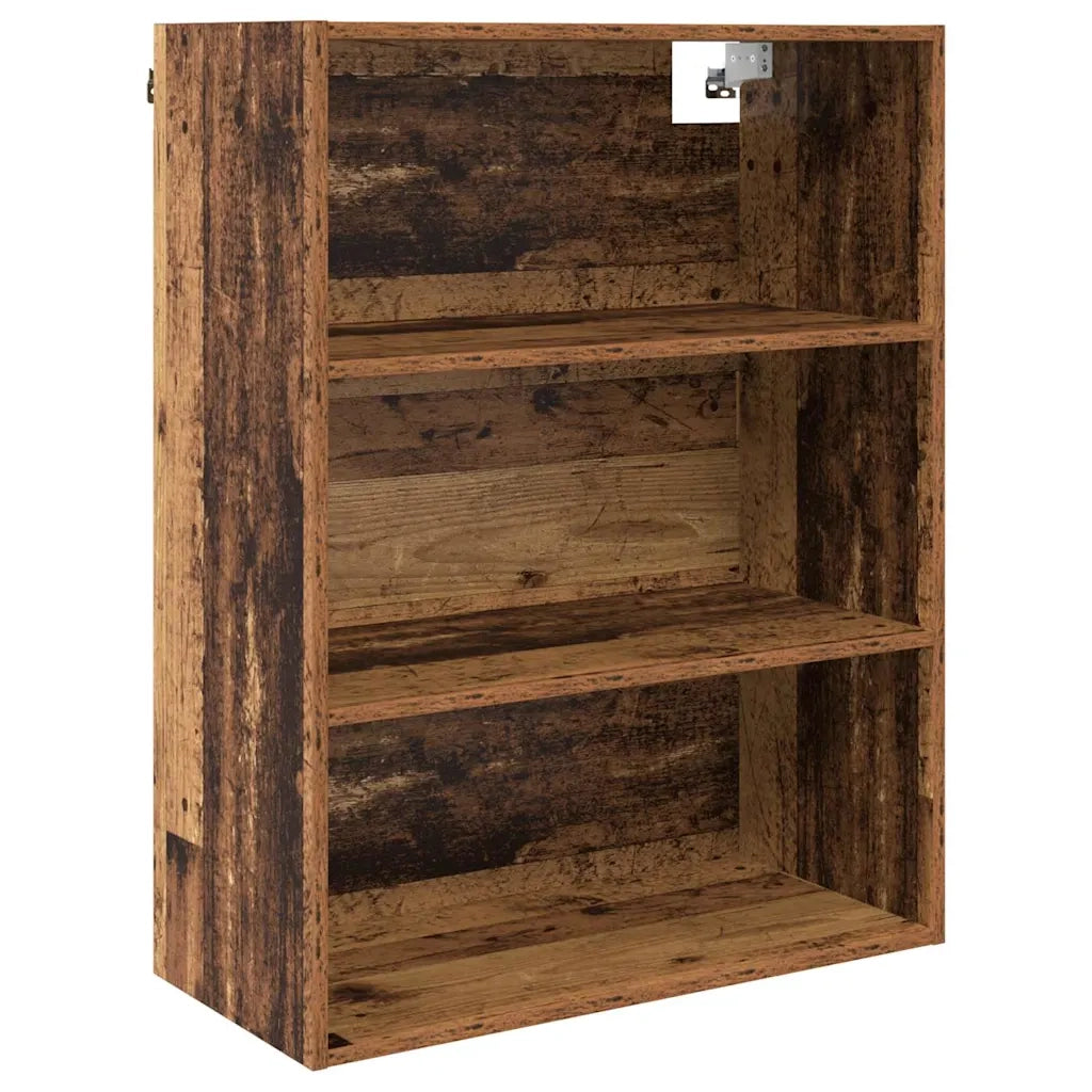 Credenza con Cassetto-Buffet-Armadio da cucina Legno vecchio 69,5 x 34 x 180 cm 639024