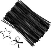 Spiralbandini per Dolci 12,7 cm Metalliche per uso riciclabile Nero per 800 pezzi