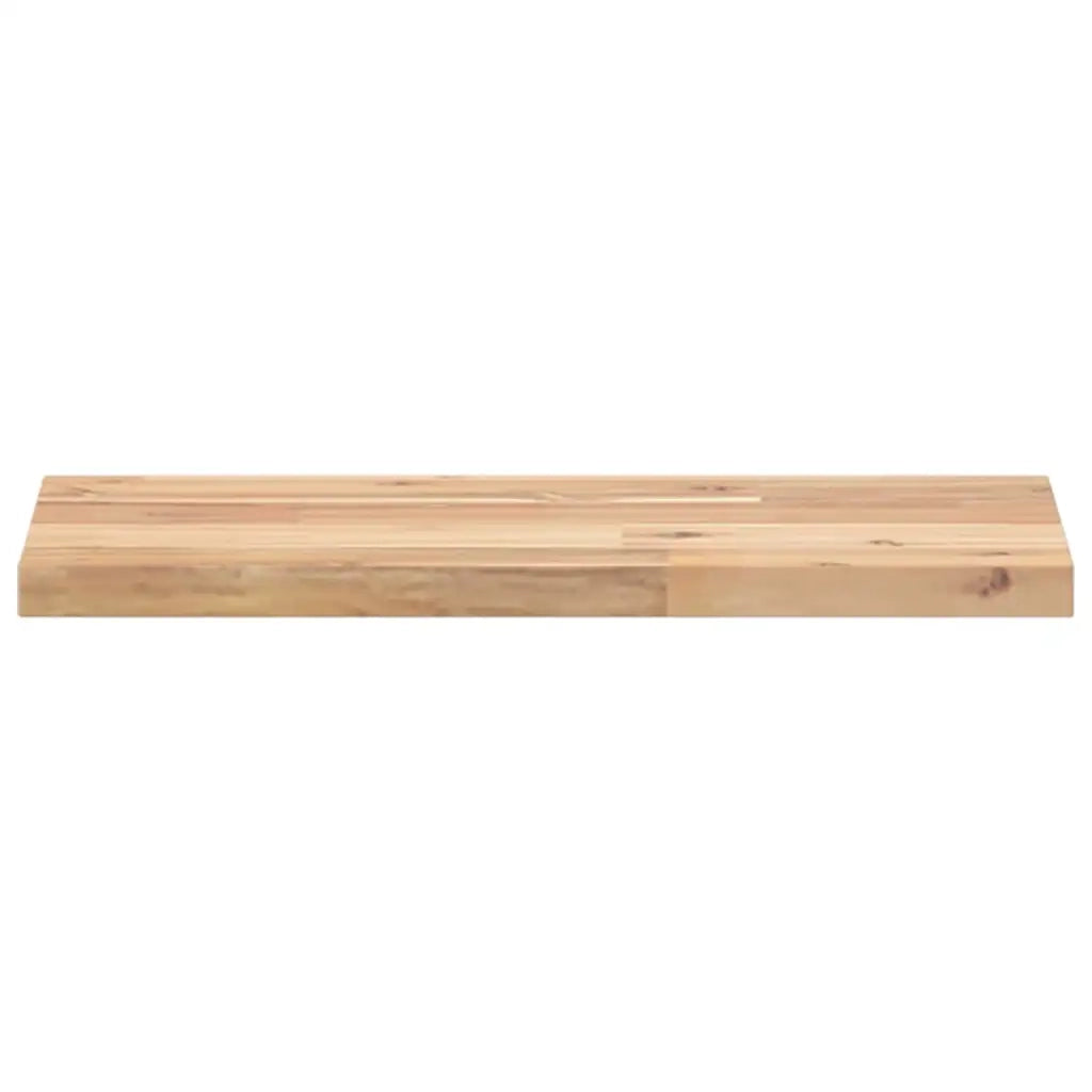 Mensole da Parete 4 pz 40x20x2 cm Legno Acacia Non Trattato 3279338