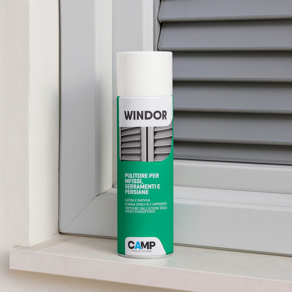 Windor spray lucida e ravviva infissi e serramenti 500 ml 6 pezzi