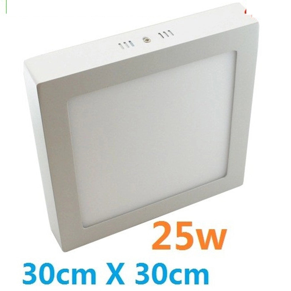 Trade Shop - Plafoniera Led Soffitto Lampade Quadrato 150 Led 25w Resa 250w Luce Bianca - -bianco Freddo  Quadrato    -