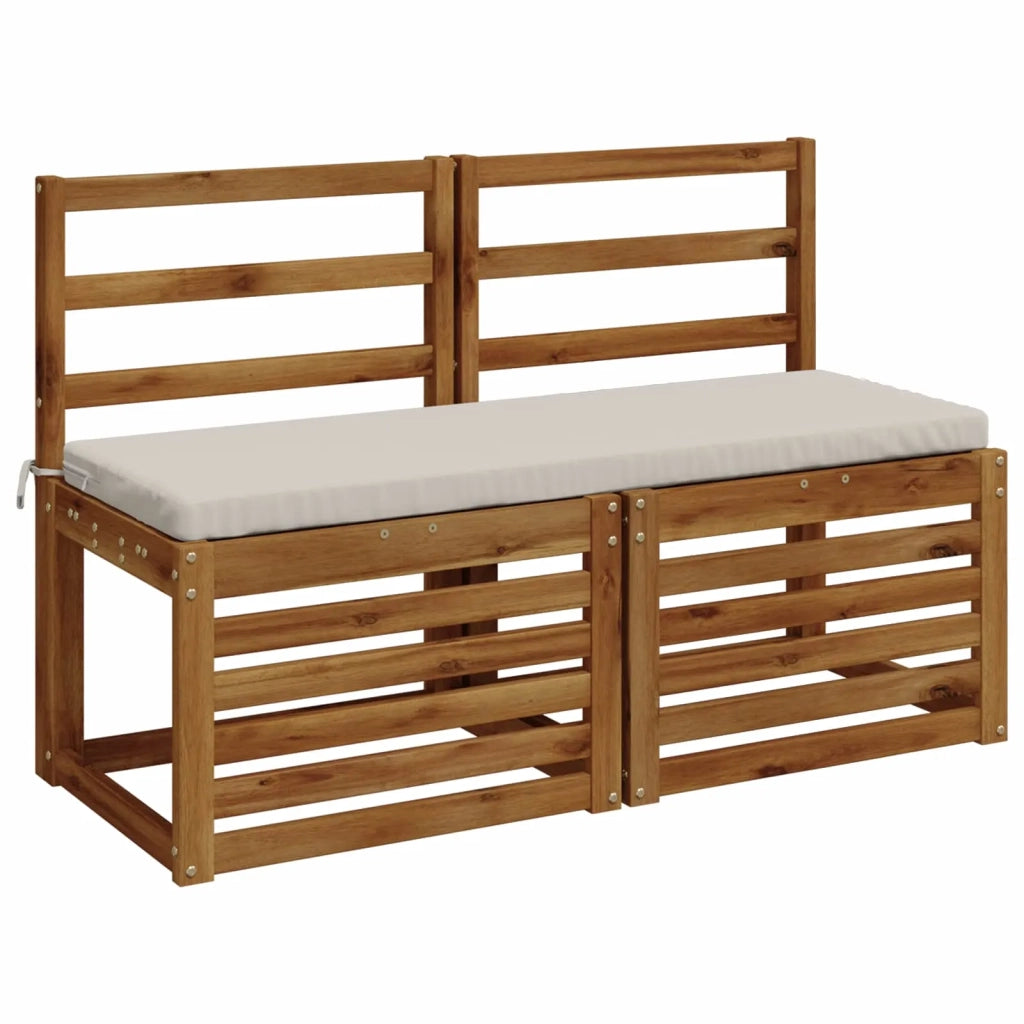 Cuscino per panchina SOEST 100% Poliestere Bianco 948738