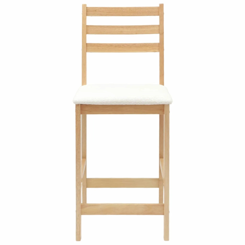 Sedie da pranzo 2 pcs Naturale 40 x 47,5 x 99,5 cm