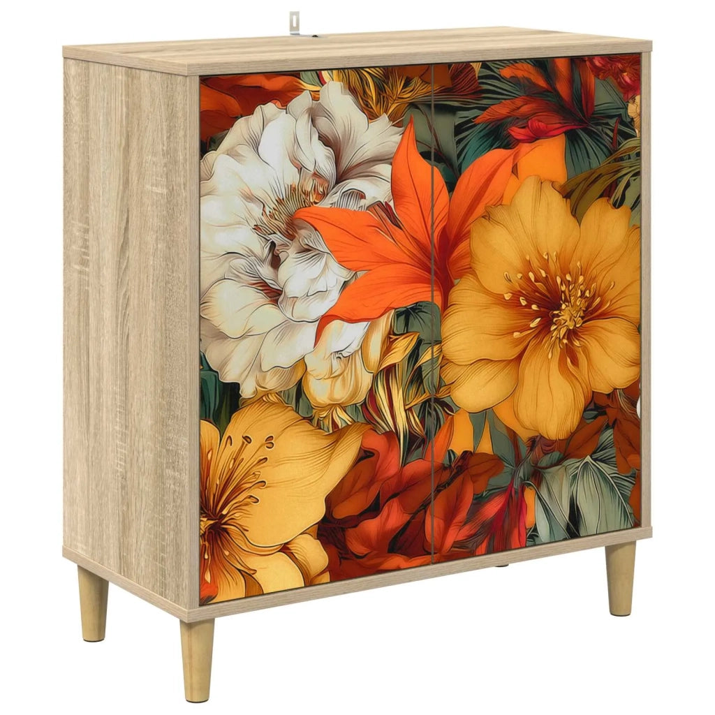 Credenza GENNEP Sonoma 69 x 33 x 75 cm Legno ingegnerizzato 8006915
