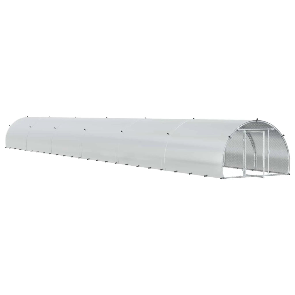 Pollaio Argento 1200 x 150 x 100 cm Acciaio zincato 3434675