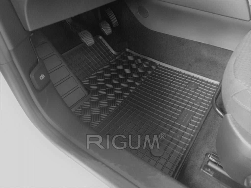 Tappeti in Gomma per Ford Focus IV 5 Porte Turnier e Active dal 2018-, Focus Hybrid dal 2020-
