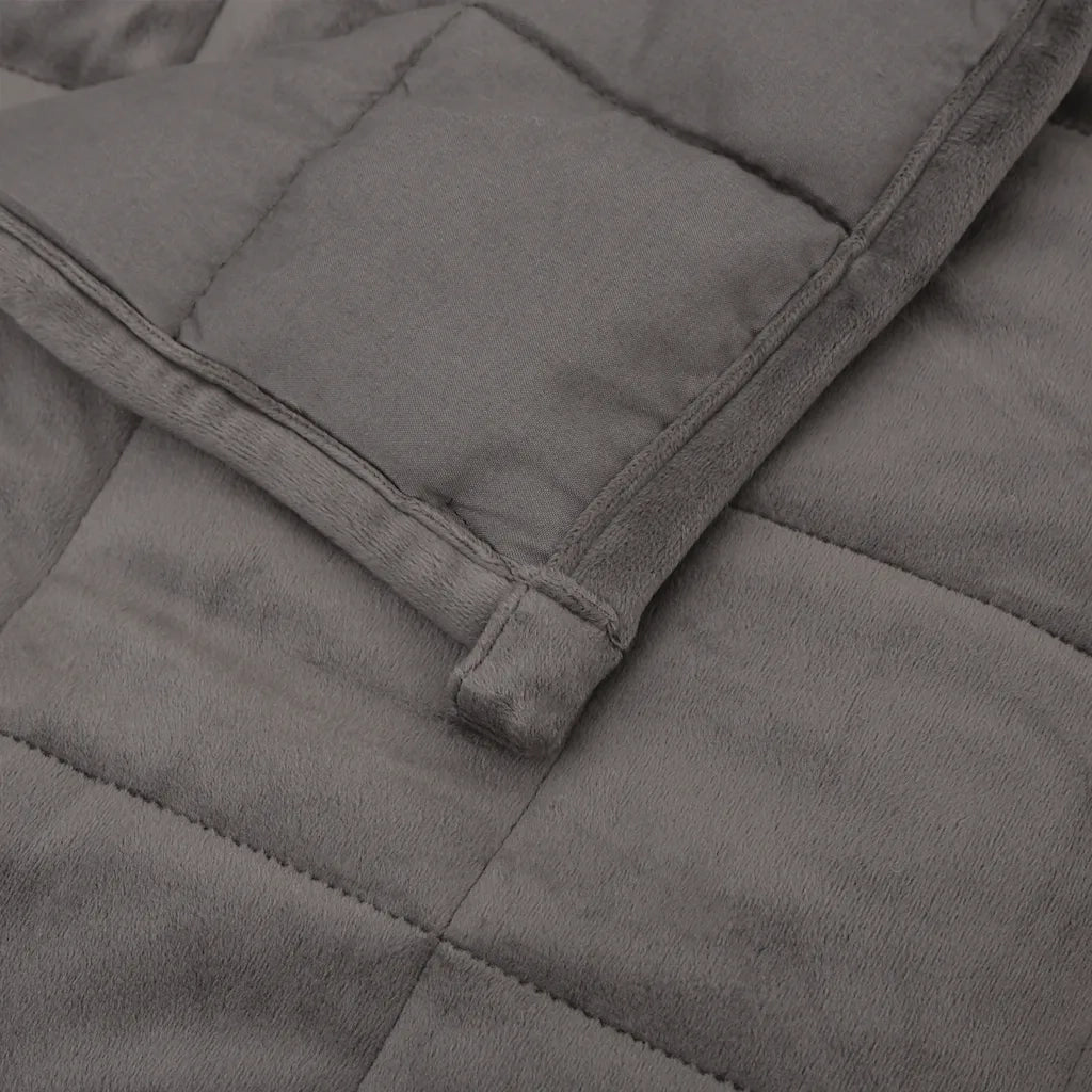 Coperta Ponderata Grigia 155x220 cm 11 kg Tessuto cod mxl 68408
