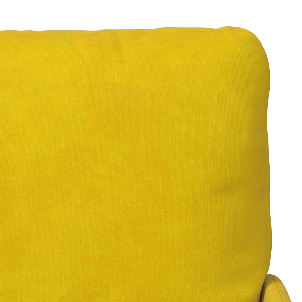Divani con cuscino 110cm Giallo Legno compensato 42023461