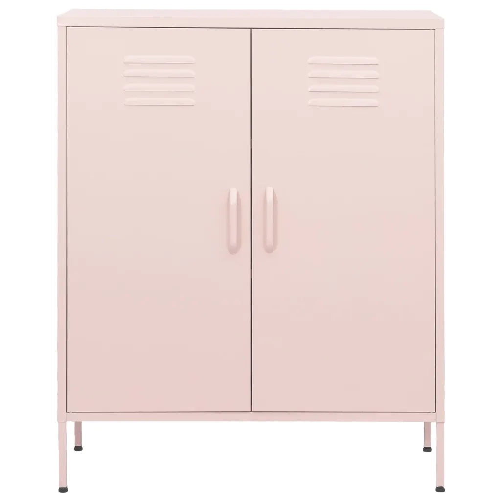 Armadietto Rosa 80x35x101,5 cm in Acciaio cod mxl 48884