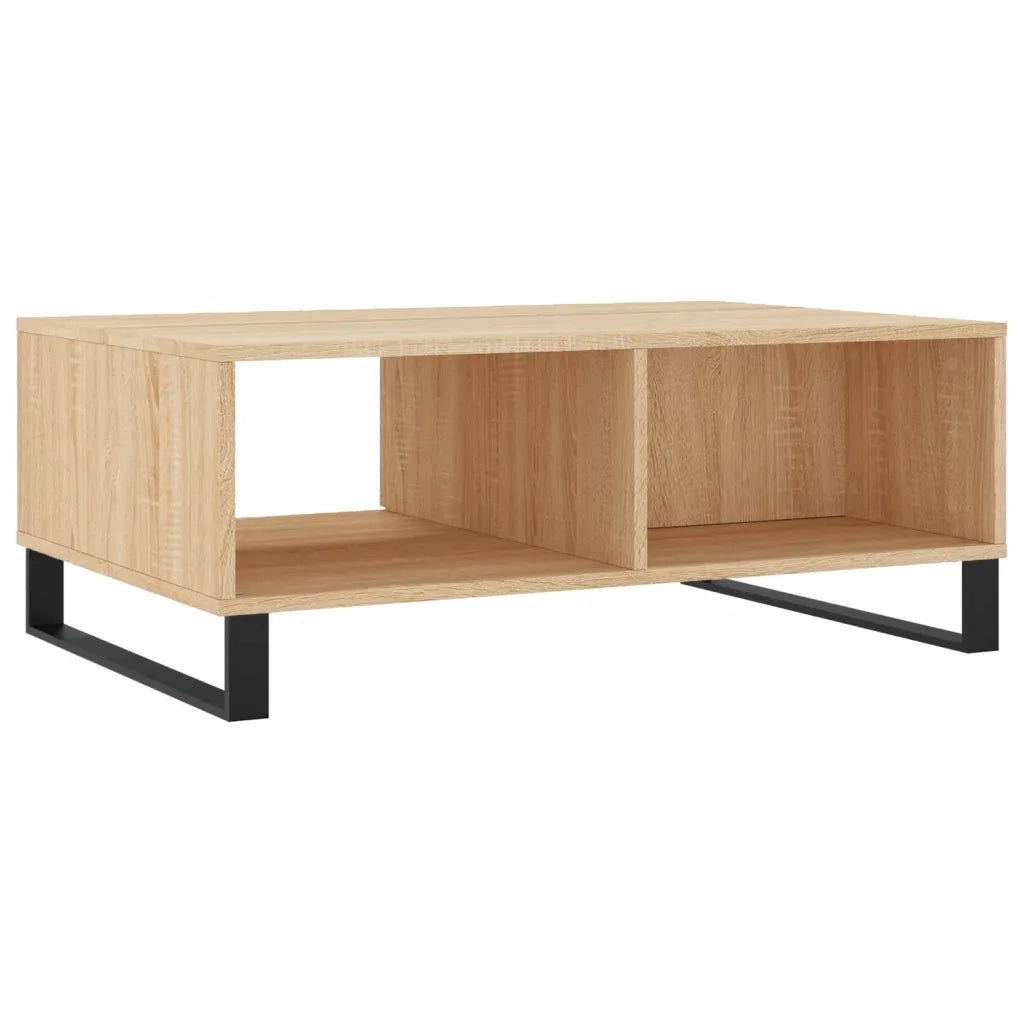 Tavolino da Salotto Rovere Sonoma 90x60x35 cm Legno Multistrato 827071