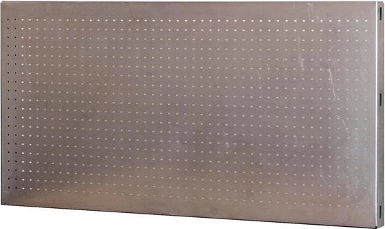 Pannello per strumenti 90 x 60 x 35 cm - supporto per attrezzi in metallo con attrezzi di montaggio - in acciaio galvanizzato