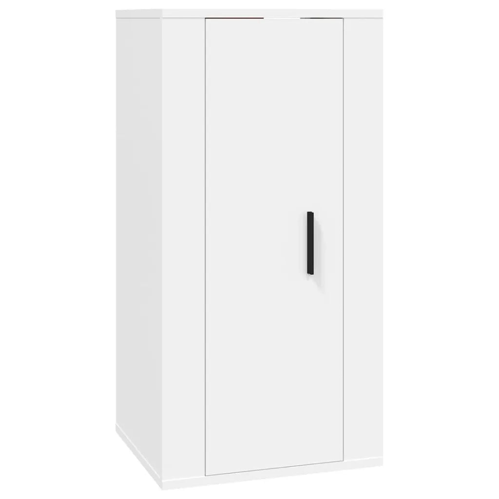 Set di Mobili Porta TV 7 pz Bianco in Legno Multistrato 3188646