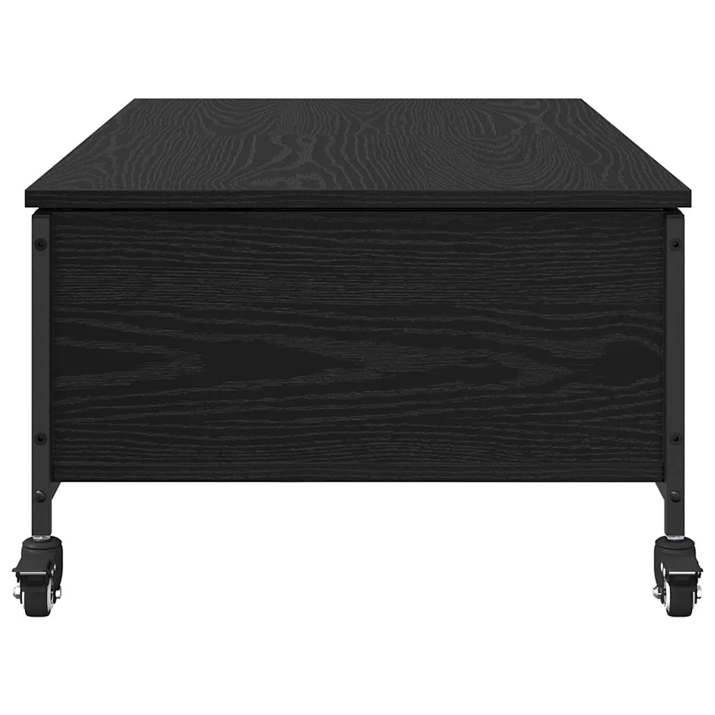 Tavolino da salotto Rovere Nero 91 x 55 x 32 cm
