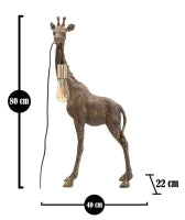 Lampada Da Tavolo Giraffa cm 40X22X80
