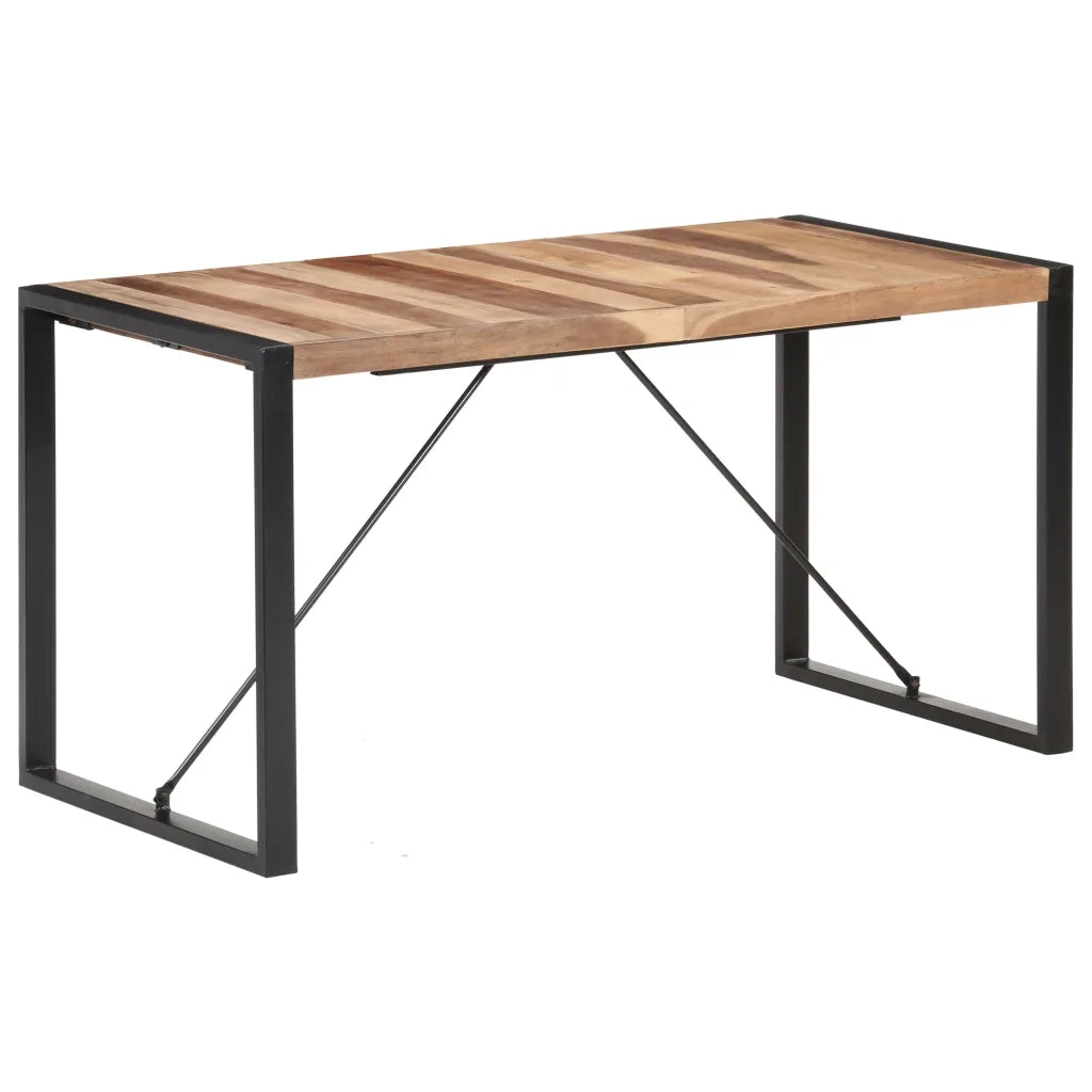 Tavolo da Pranzo 140x70x75 cm in Legno Massello 321540