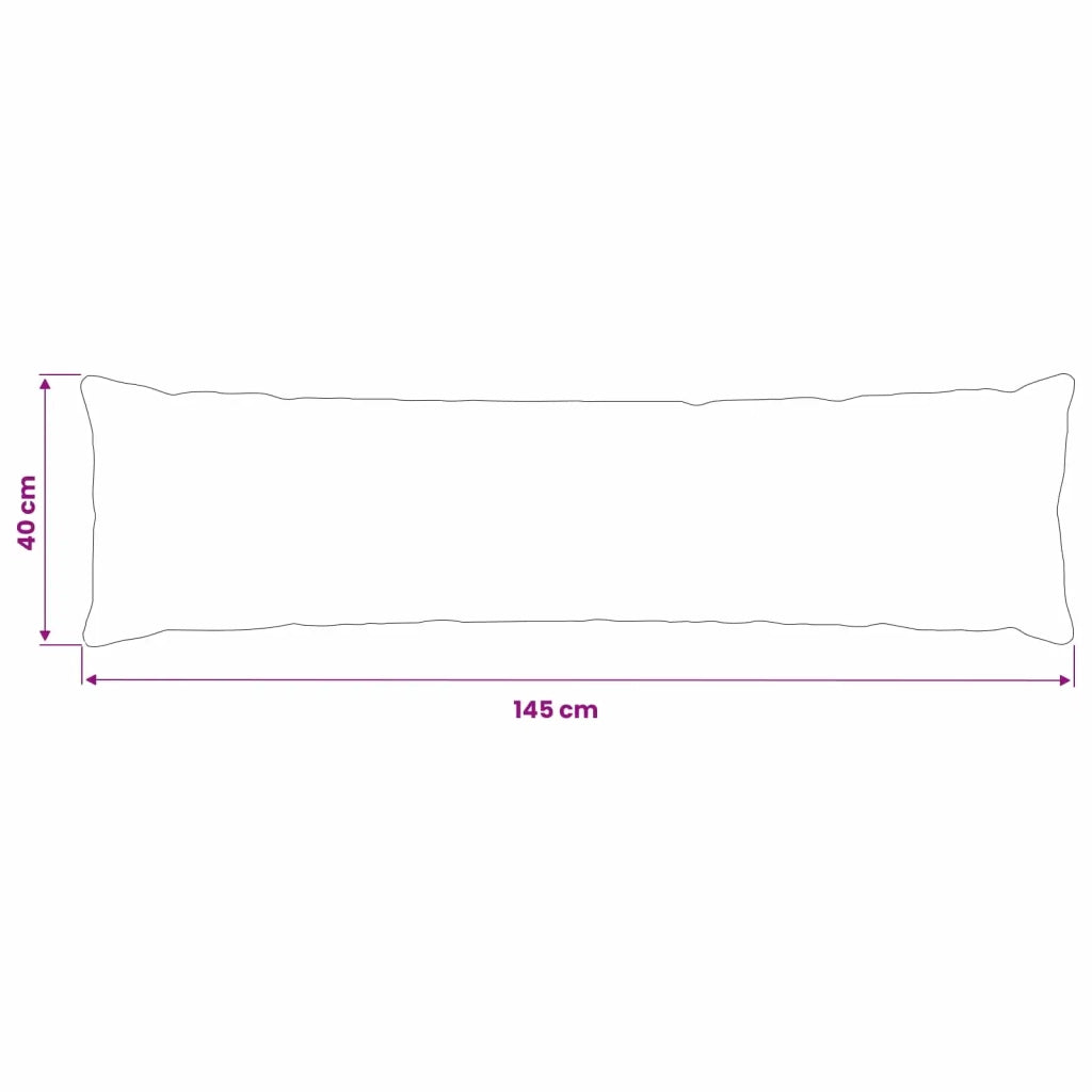 Federa 2 pz HOUTEN Verde 40 x 145 cm Tessuto Chenille 917249