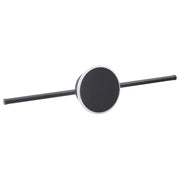 Lampada da parete a LED Lampada da quadro in metallo nero Lampada a specchio da bagno in acrilico Design moderno