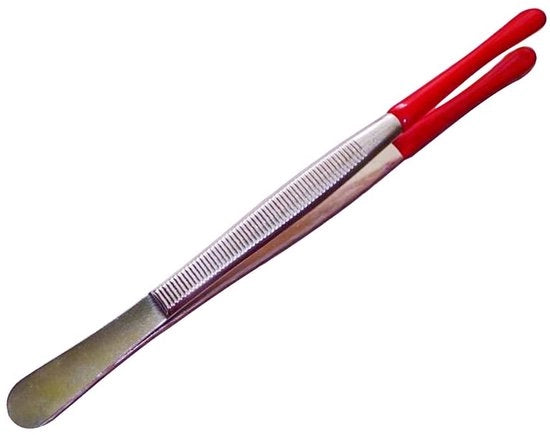Tweezze a punta di gomma - Strumento per timbrature - 12 cm - Durevole e resistente - Adatto per gioielli e lavoro di laboratorio - Stile e funzionale