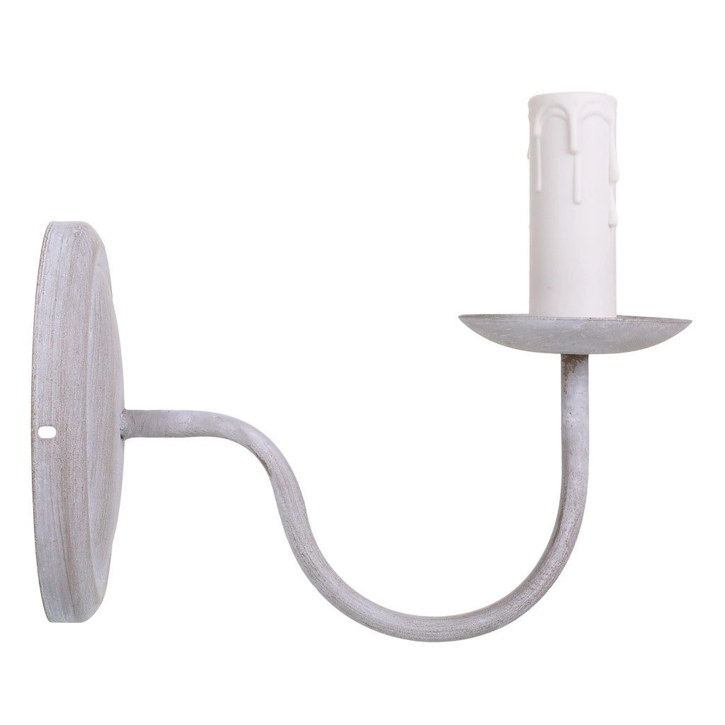Lampada da parete grigia 22,5x9,5x19h