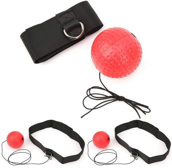Set a tre pezzi di protezione per la testa - Adatto per bambini e adulti - Sicuro e leggero - Installazione facile - Palla di boxe