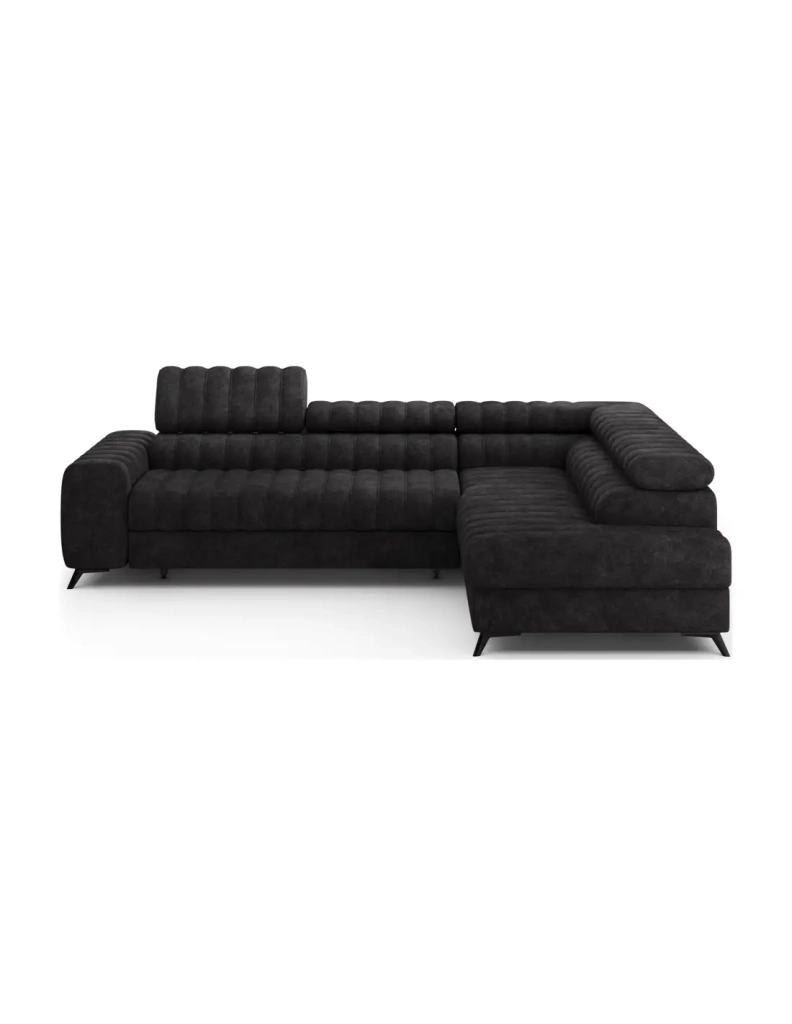 Divano angolare collezione KANEDOJO colore Nero