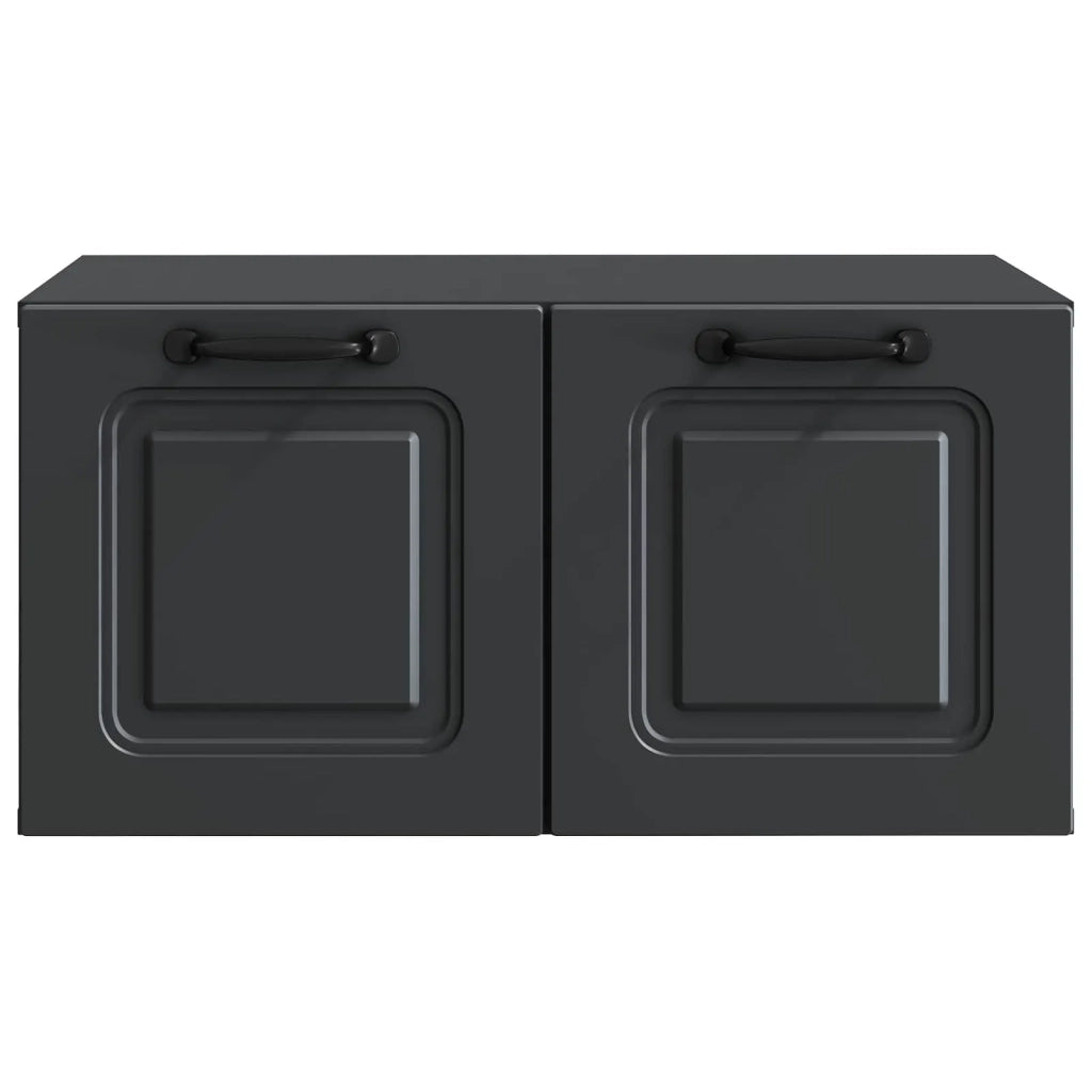 Mobile Porta TV da Muro Nero 59,5 x 41 x 30 cm 899356