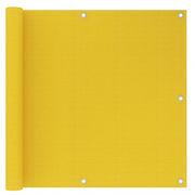 Schermo Frangivista per Balcone Giallo 90x500 cm in HDPE cod mxl 25036