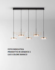 Sospensione in alluminio colore bianco Aere LED 63W 2772Lm 3000K CRI?80 220240V 50 e 60Hz