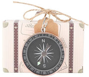 Scatole di Caramelle con Bussola - Biglietti di Ringraziamento per la Fidanzata - Mini Souvenir - Feste di Compleanno - Festa Tematica - Ottima Rapporto Qualità-Prezzo - Biglietti di Ringraziamento per la Fidanzata